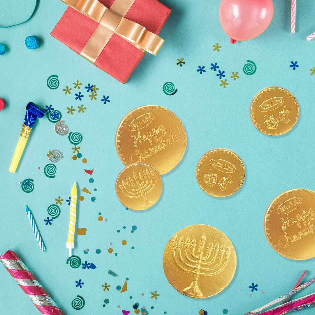 Rite Lite - Chanukah Gelt Coins - Milk Chocolate