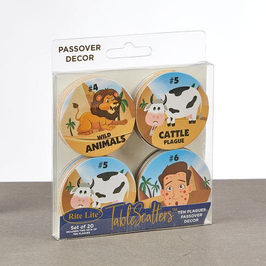 Rite Lite - Passover - Tablescatters - 2 Sets of 10 Plagues