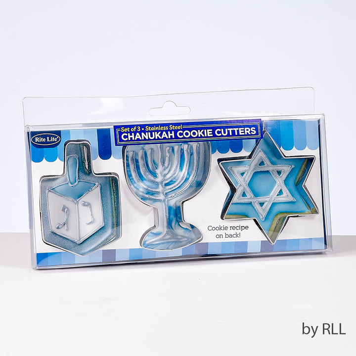 Rite Lite - Chanukah Cookie Cutters - 3 Shapes