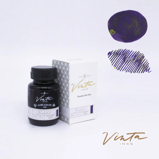 Vinta Inks - Fountain Pen Ink 30ml - Harlequin - Bodabil 1920