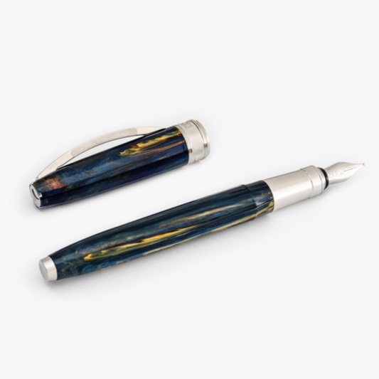 Visconti - Impressionist Collection Vincent Van Gogh - Fountain Pen Set With Ink - Starry Night