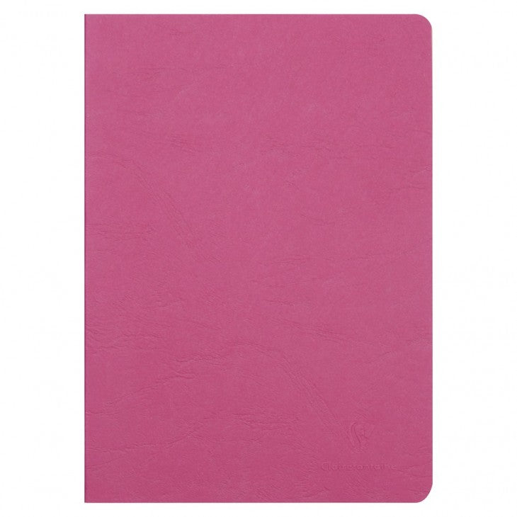 CLAIREFONTAINE - Age Bag Lined Notebook - 96 Pages - A4 - Red