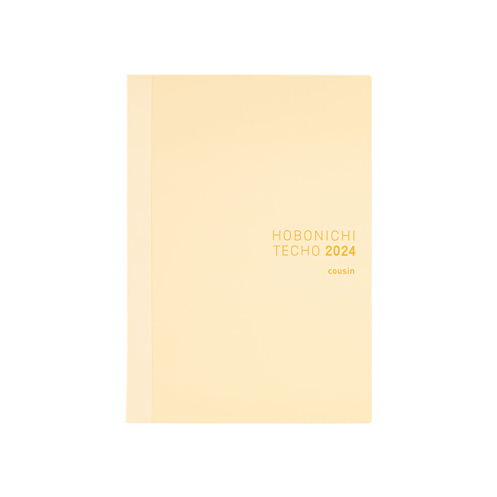 Hobonichi Techo 2024 - Cousin (A5) English Planner Book - Jan start/Mon start (Planner Only)