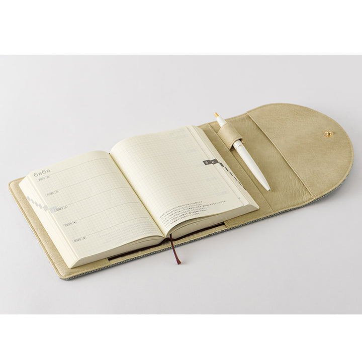 Hobonichi Techo 2025 - 5-Year Techo - A6 Cover Only - Trifold Cover Search & Collect - Free shipping to US and Canada - Vancouver Buchan’s Kerrisdale Stationery Store