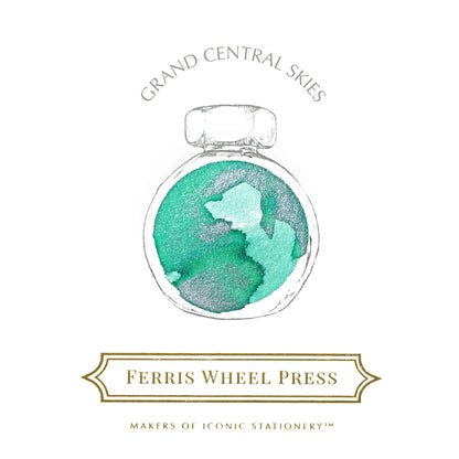 FERRIS WHEEL PRESS - Fountain Pen Ink 38 ml - Grand Central Skies