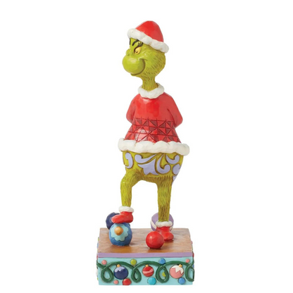 Enesco - Jim Shore: "The Grinch" - Stepping on Ornament Figurine