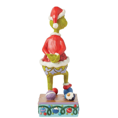 Enesco - Jim Shore: "The Grinch" - Stepping on Ornament Figurine