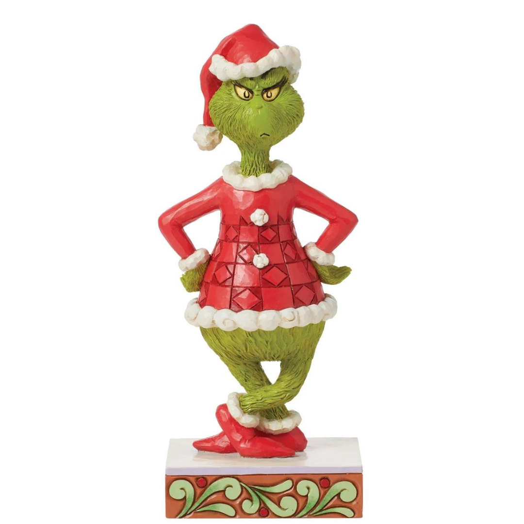 Enesco - Jim Shore: "The Grinch" - Hands on Hips Figurine