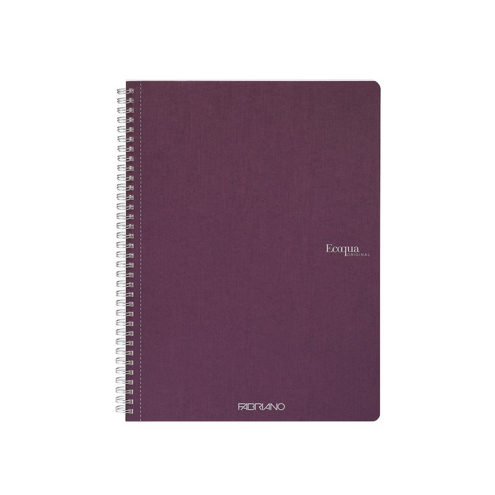 Fabriano - Ecoqua - Original A4 Spiral Lined Notebook - 90g