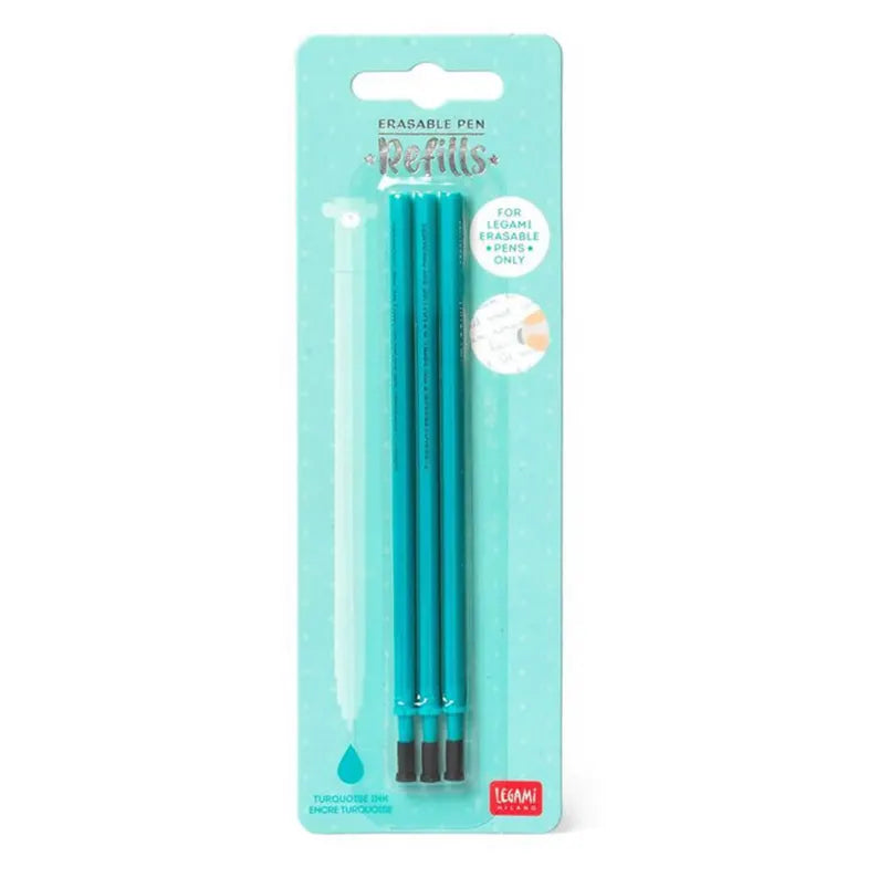 Legami - Erasable Pen Refill 3-Pack