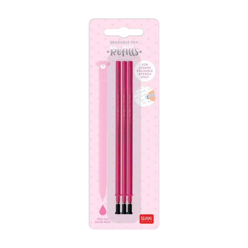 Legami - Erasable Pen Refill 3-Pack