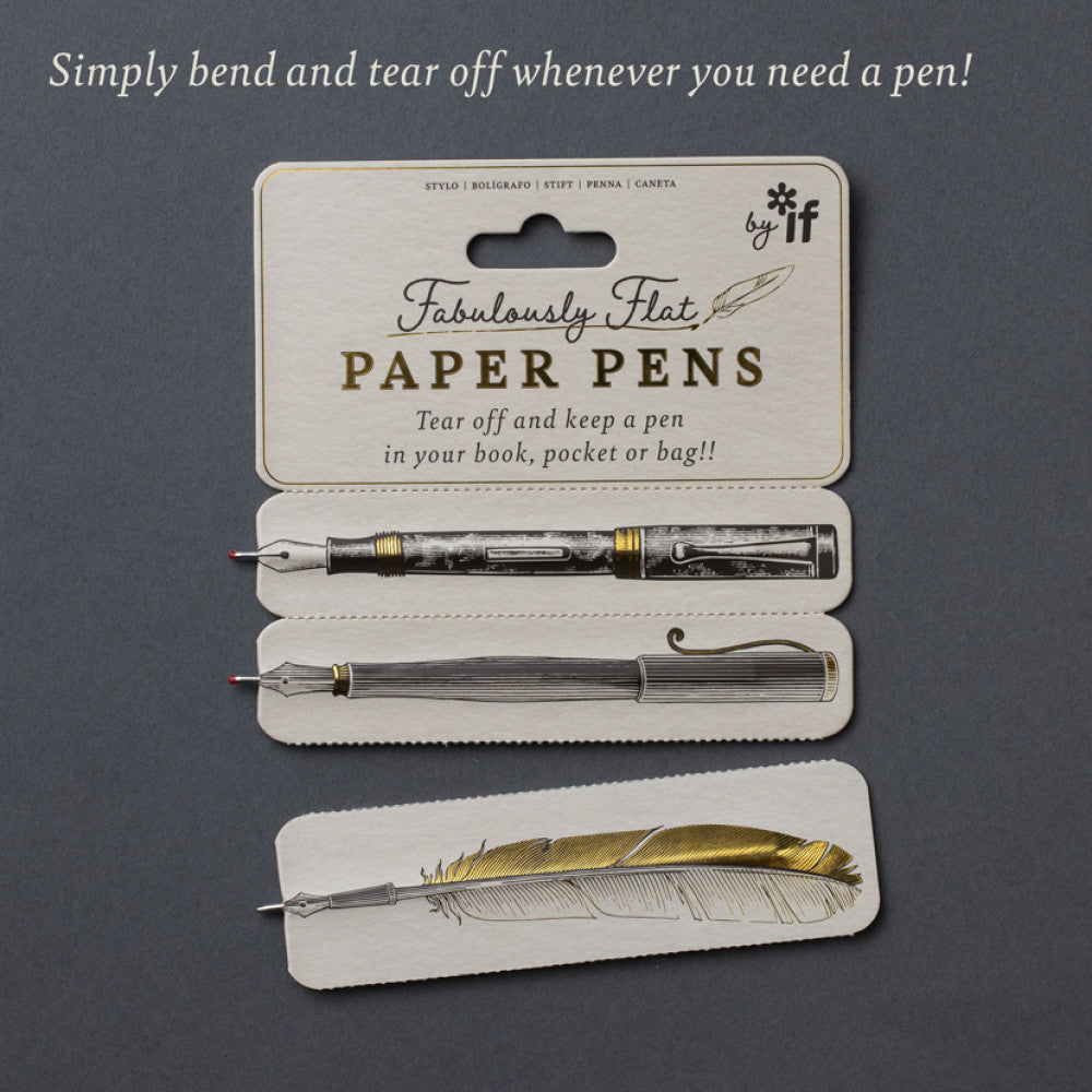 IF - Fabulously Flat Paper Pens 6 Pcs