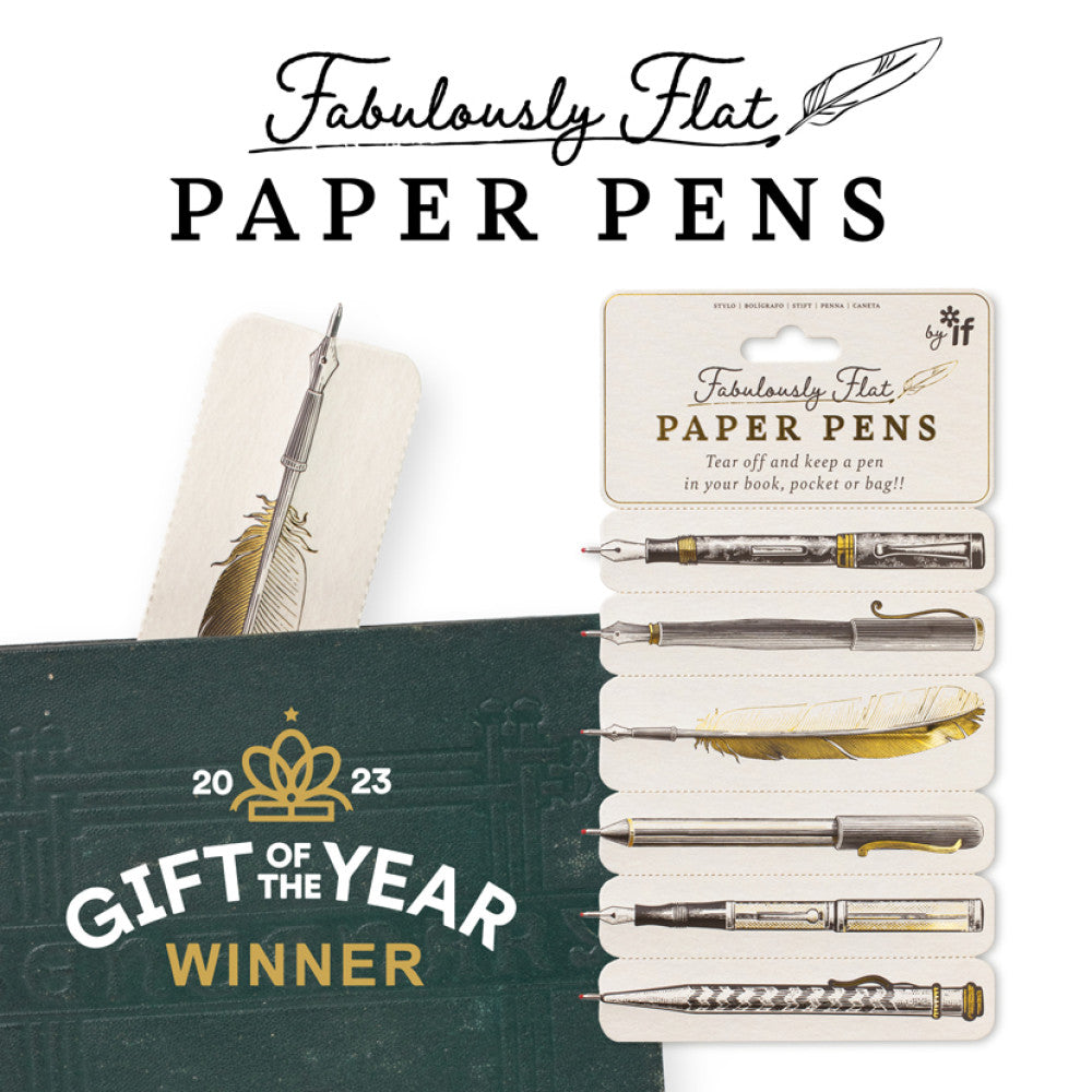 IF - Fabulously Flat Paper Pens 6 Pcs