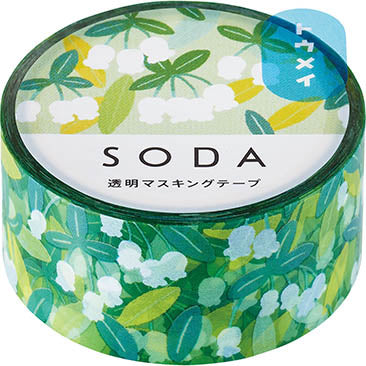 SODA - 20mm Transparent Washi Tape - Enkianthus