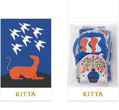 KITTA - Flake Washi Sticker - Mythology