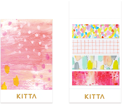 KITTA - Clear Sticky Note Tape - Drop