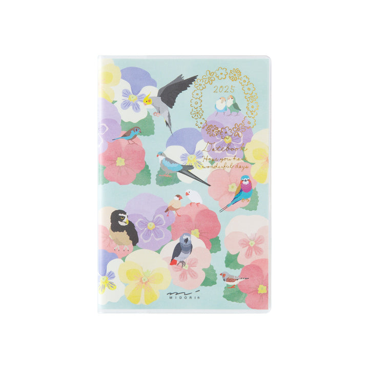 MIDORI - MD Notebook - 2025 Pocket Diary <Mini> - Bird