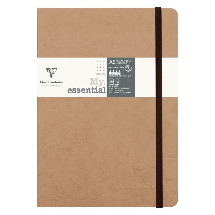 Clairefontaine - Age-Bag Notebook "My Essential" - 192 Pages - A5 - 5.8x8.3