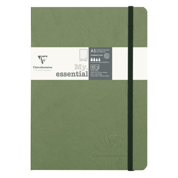 Clairefontaine - Age-Bag Notebook "My Essential" - 192 Pages - A5 - 5.8x8.3