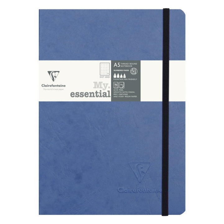 Clairefontaine - Age-Bag Notebook "My Essential" - 192 Pages - A5 - 5.8x8.3