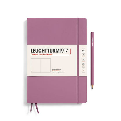 Leuchtturm1917 - Hardcover - B5 Composition Notebook - Dusty Rose