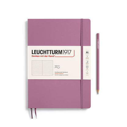 Leuchtturm1917 - Softcover - B5 Composition Notebook - Dusty Rose