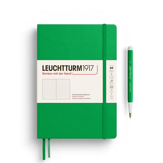 Leuchtturm1917 - Hardcover - A5 Notebook - Spring Leaf