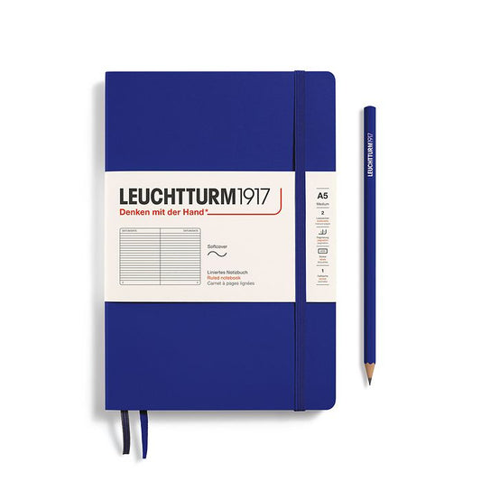 Leuchtturm1917 - Softcover - A6 Pocket Notebook - 123 Pages - Ink