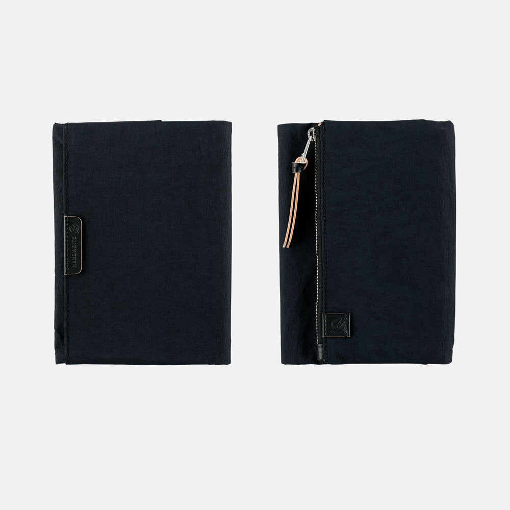 Hobonichi Techo 2024 - Spring Edition - A6 Cover Only - Tragen (Black) - Free Shipping to US and Canada - Vancouver Buchan's Stationery Store