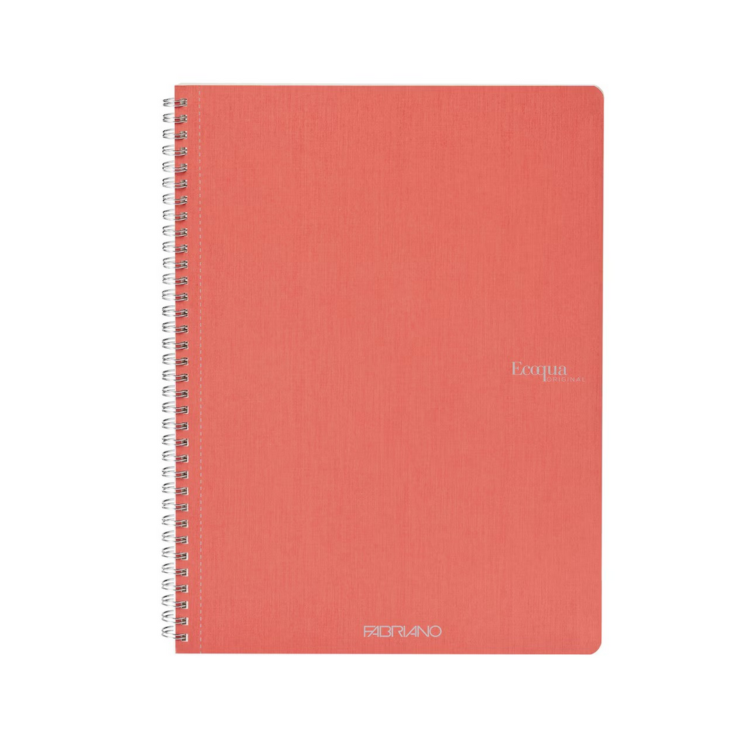 Fabriano - Ecoqua - Original A4 Spiral Lined Notebook - 90g