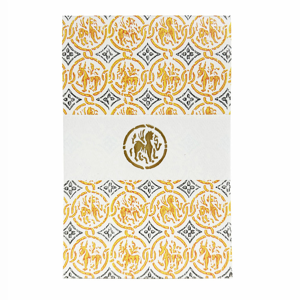 ROSSI 1931 Medioevalis Writing Paper Pad - White/Cream - A4 Size 8 X 12 inch