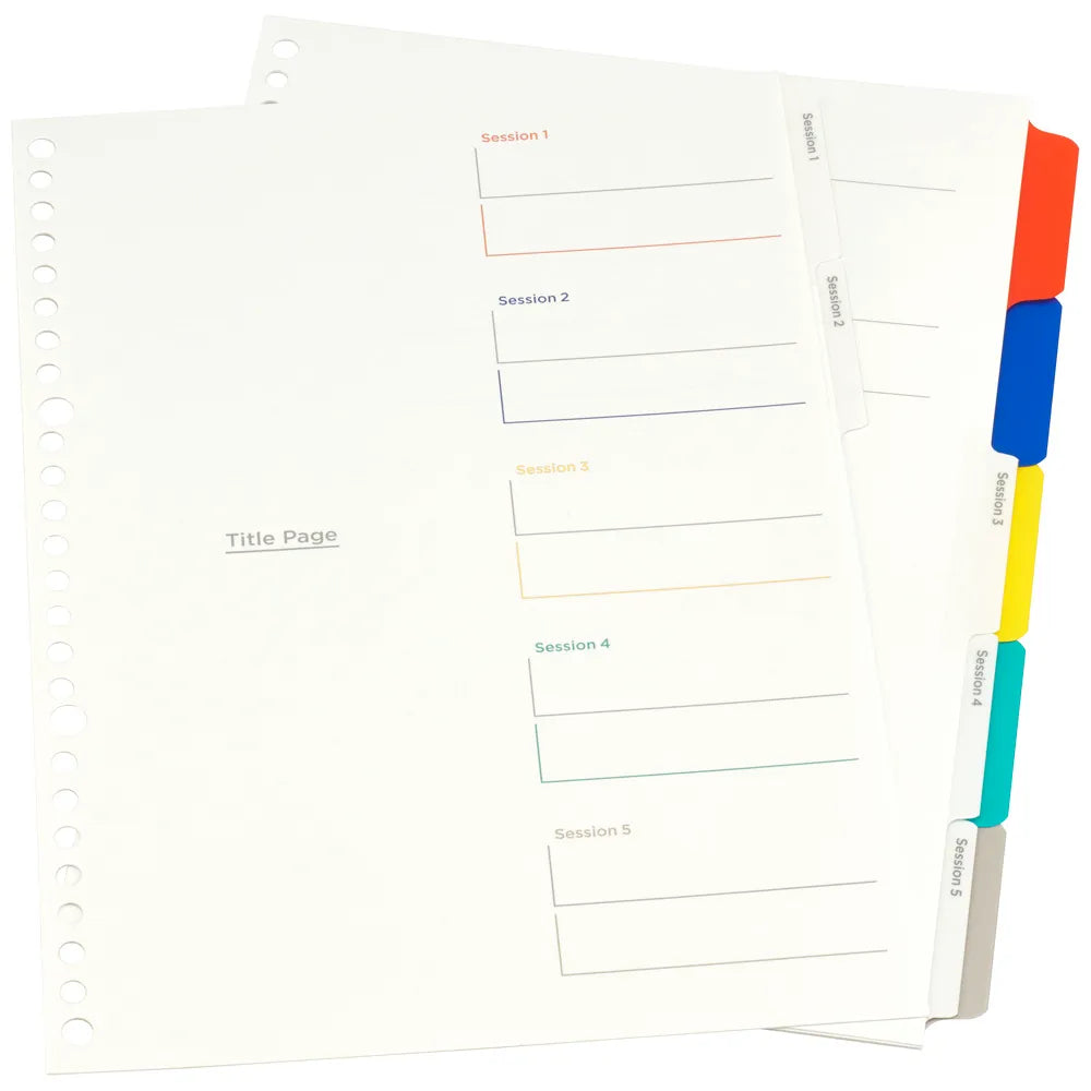 Vancouver Stationery Store - MARUMAN - SESSiON Binder - B5 Size 26 Holes - Gradation