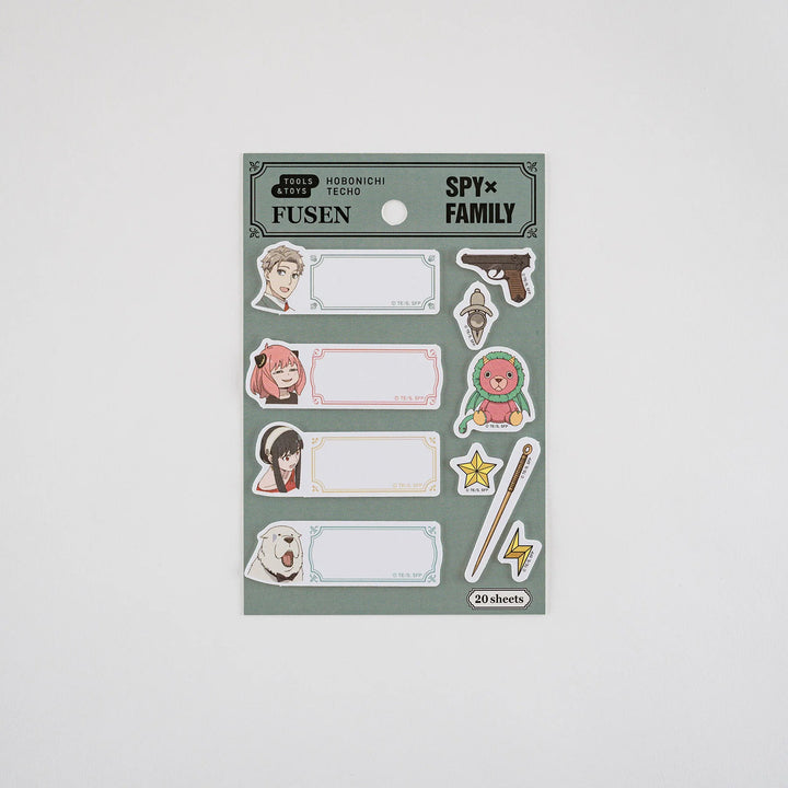 Hobonichi Techo 2025 - Sticky Notes Set - Spy X Family