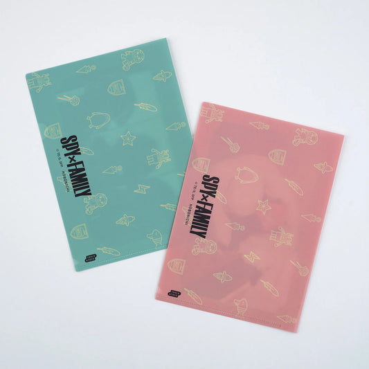 Hobonichi Techo 2025 - Clear Folder Set of 2 (A5) - Spy X Family