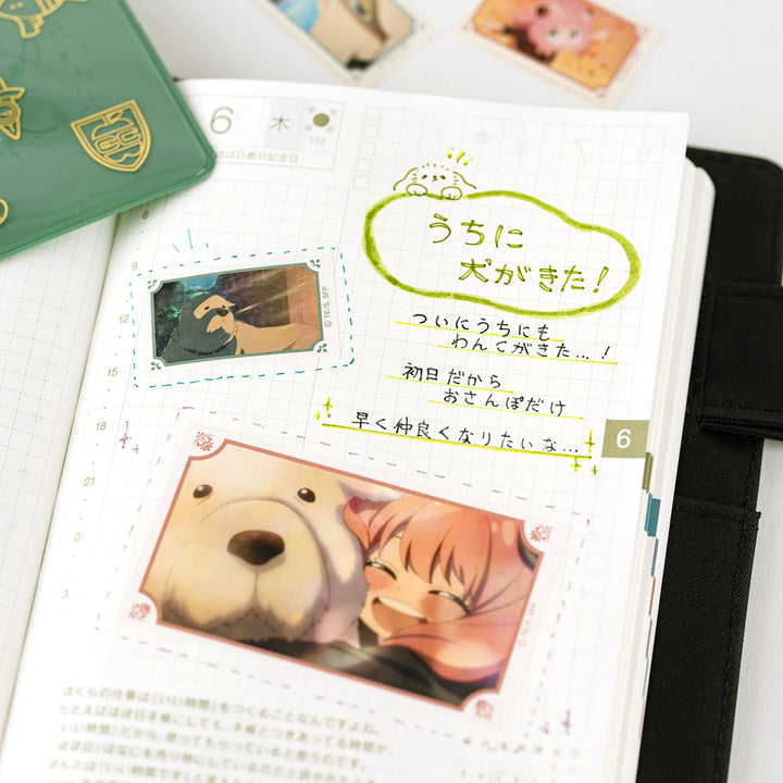 Hobonichi Techo 2025 - Sparkling Sticker Set - Spy X Family