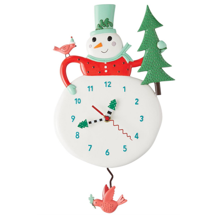 Enesco - Allen Designs - Snowy Joy Clock