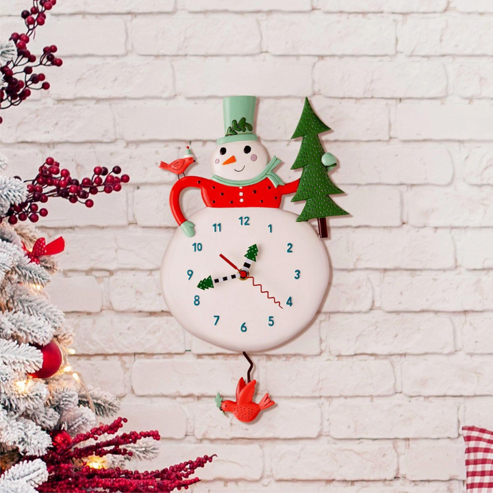 Enesco - Allen Designs - Snowy Joy Clock