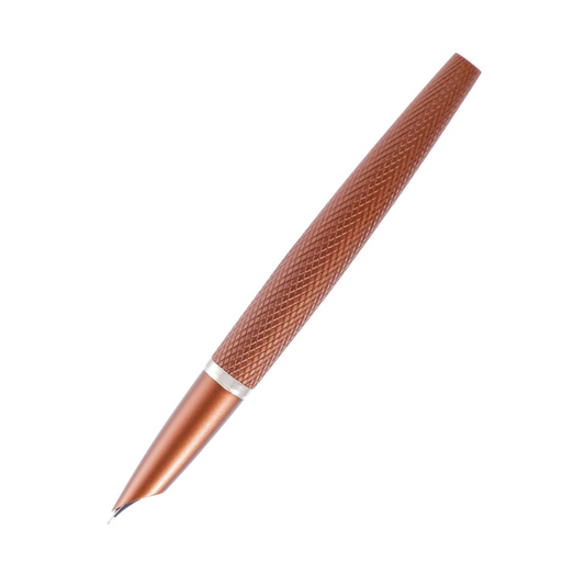 Diplomat - Viper Guilloche Fountain Pen - Brown