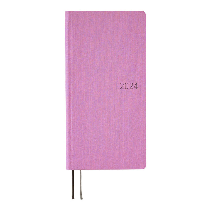 Hobonichi Techo 2024 - Weeks MEGA Planner Book - Colors: Lavender (English/Monday Start/January Start)