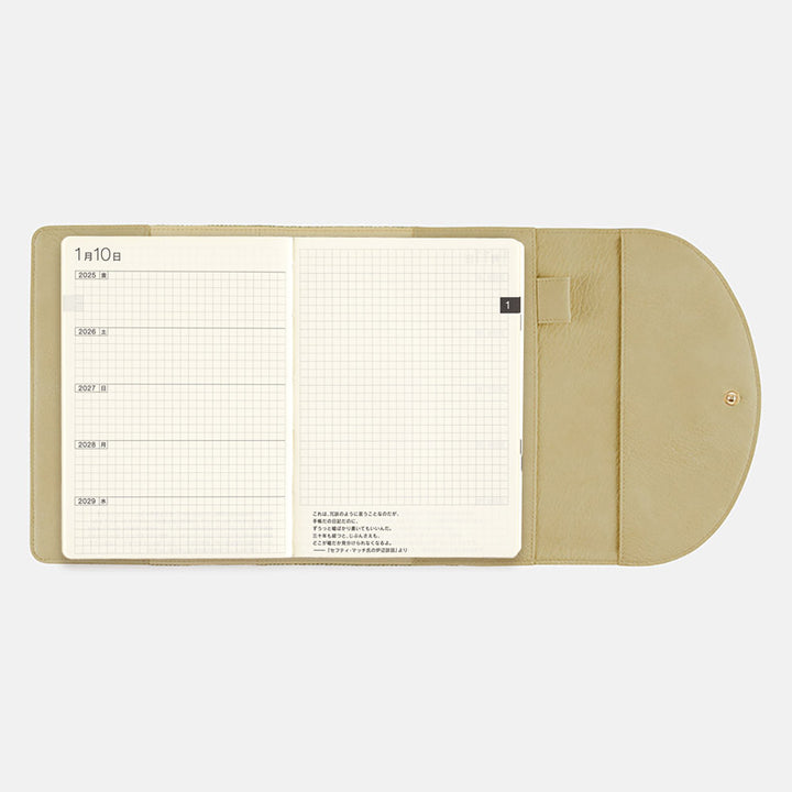 Hobonichi Techo 2025 - 5-Year Techo - A5 Cover Only - Trifold: Search & Collect - Free shipping to US and Canada - Vancouver Buchan’s Kerrisdale Stationery Store