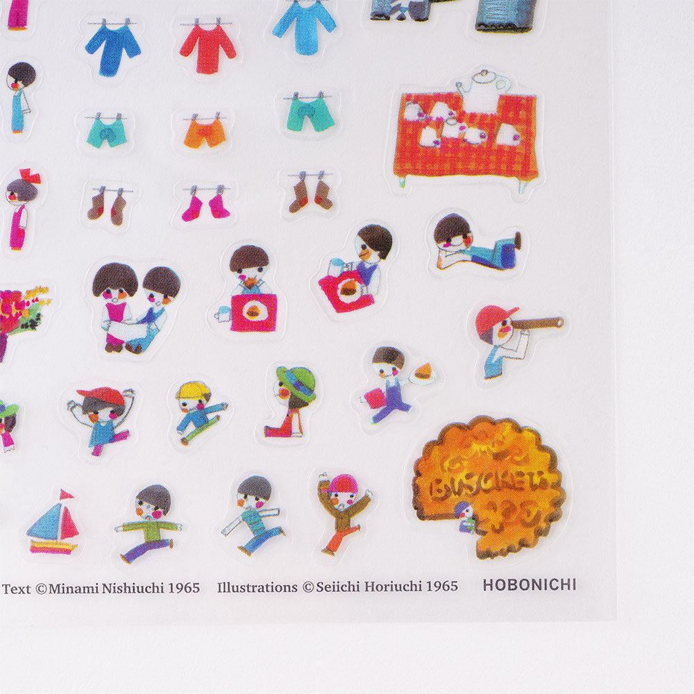 Hobonichi - Gurunpa's Kindergarten Sticker Set - Buchan's Kerrisdale Stationery