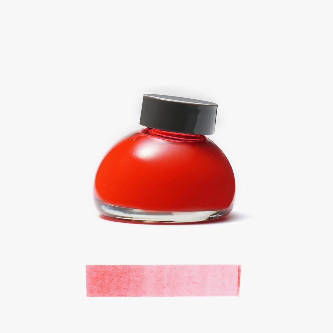 Kakimori - Bright Red Pigment Ink 35ml - 'Po' 01 - Buchan's Kerrisdale Stationery