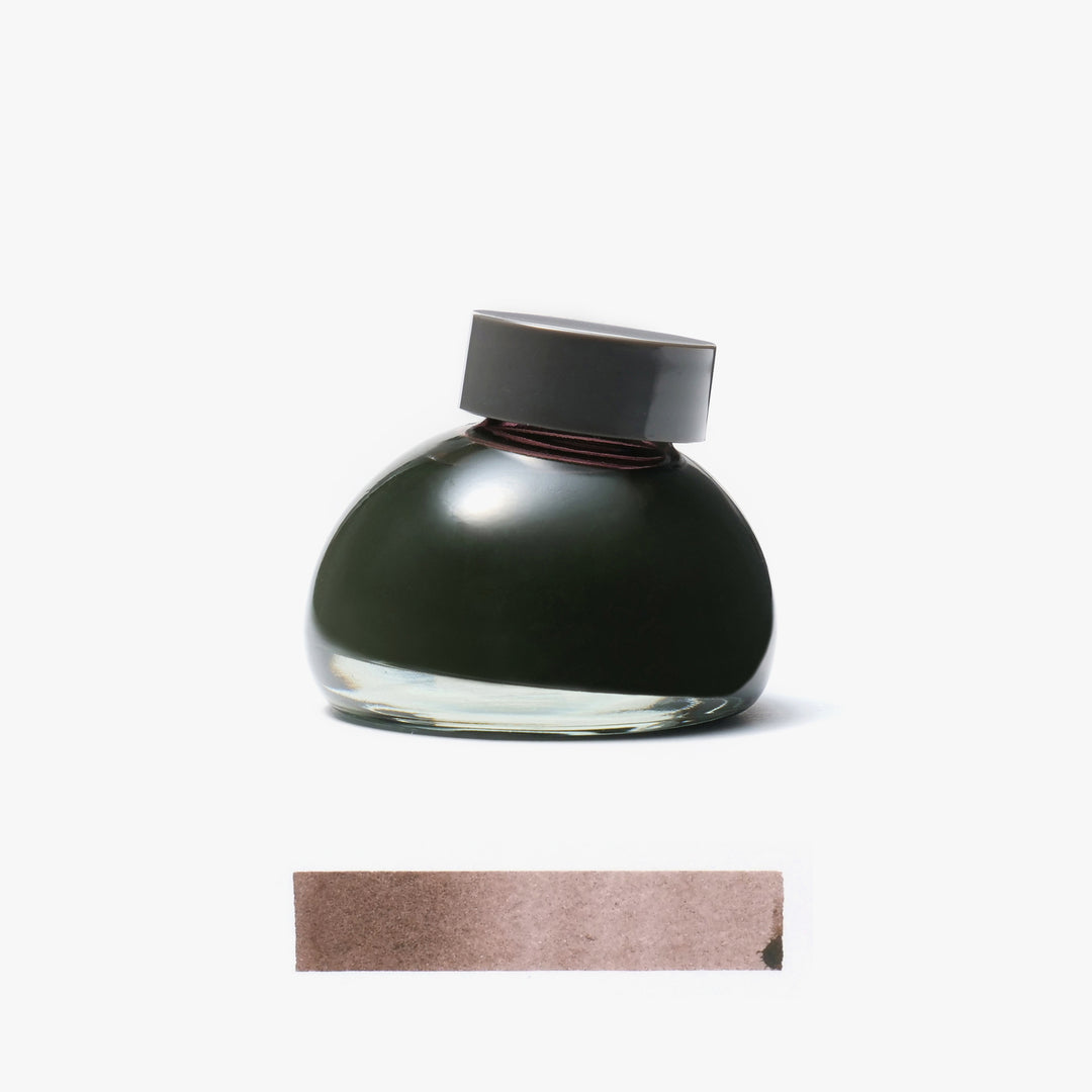 Kakimori – Brown Pigment Ink 35ml – ‘Mukuri’ 09 - Buchan's Kerrisdale Stationery