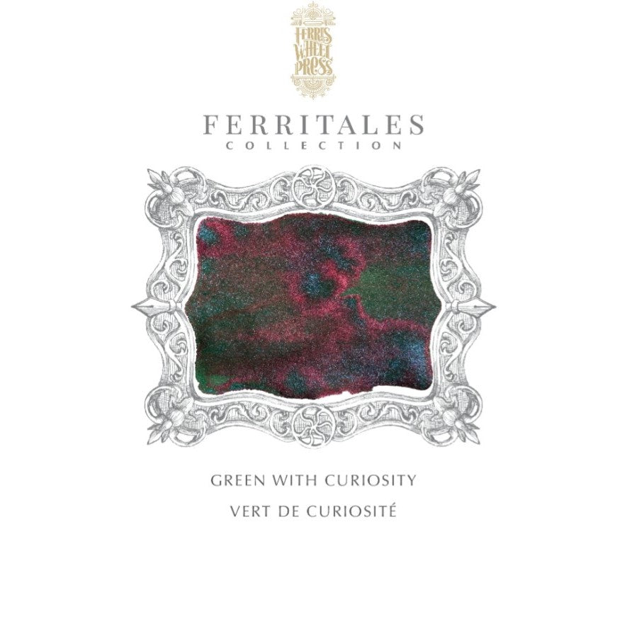 FERRIS WHEEL PRESS Ferritales Collection 20 ml Ink - Down The Rabbit Hole: Green With Curiosity - Buchan's Kerrisdale Stationery