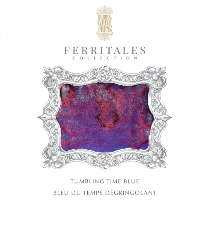 FERRIS WHEEL PRESS Ferritales Collection 20 ml Ink- Down The Rabbit Hole: Tumbling Time Blue - Buchan's Kerrisdale Stationery