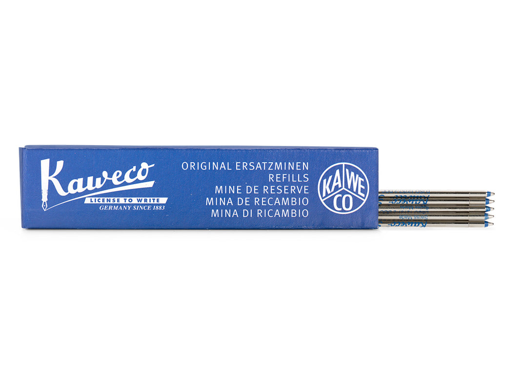 Kaweco Soul D1 Ballpoint Pen Refill - 1.0 mm - Blue - Pack of 5 - Buchan's Kerrisdale Stationery