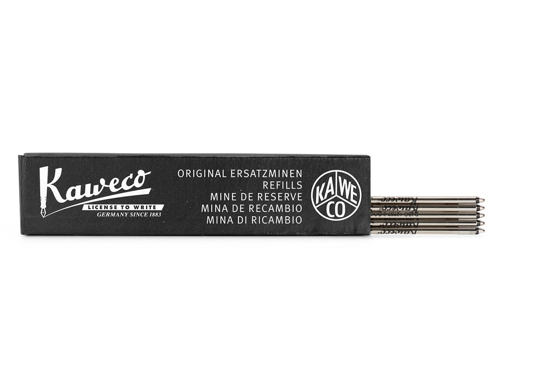Kaweco Soul D1 Ballpoint Pen Refill - 1.0 mm - Black - Pack of 5 - Buchan's Kerrisdale Stationery