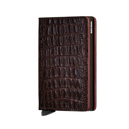 Secrid Slimwallet Nile Brown - Buchan's Kerrisdale Stationery