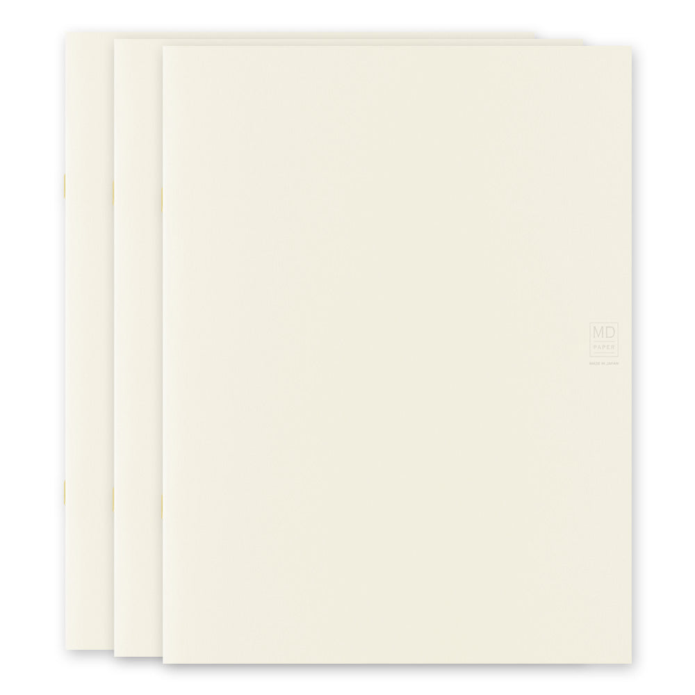 MIDORI - MD Notebook Light [A4 Variant] Blank 3pcs pack - Buchan's Kerrisdale Stationery
