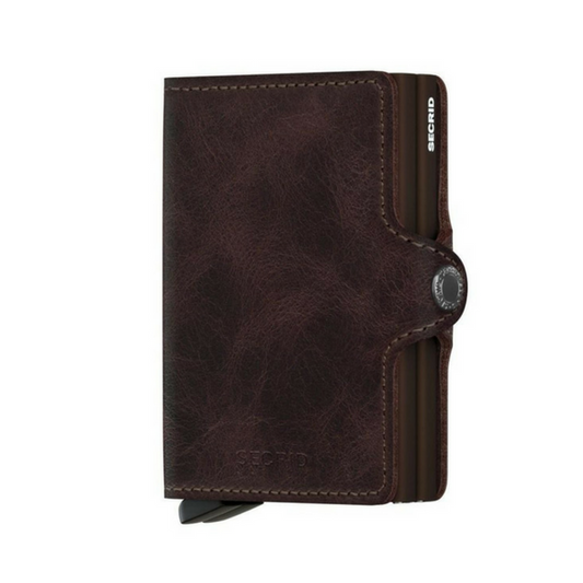 Secrid Twinwallet Vintage Chocolate - Buchan's Kerrisdale Stationery